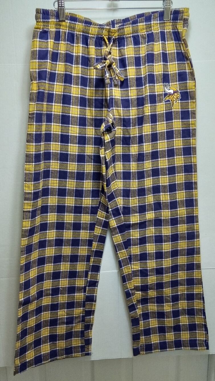 Minnesota Vikings NFL Flannel PJ Pants Women's Medium
